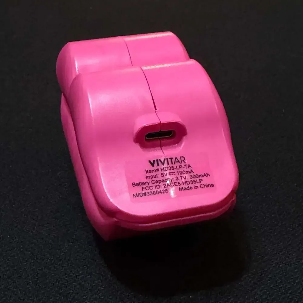 Y2K Vivitar HD35-LP-TA Wireless Retro Lip Bluetooth Phone Handset
